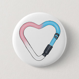 Badge Rond 5 Cm Trans Carabiner