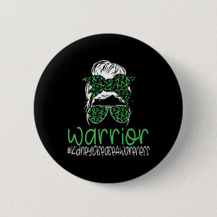 Badge Rond 5 Cm Transplantation du ruban vert M