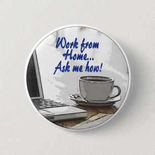 Badge Rond 5 Cm Travail de maison