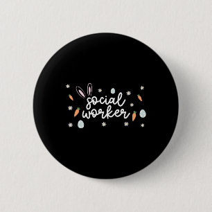 Badge Rond 5 Cm Travailleur social Easter School Travail social OE