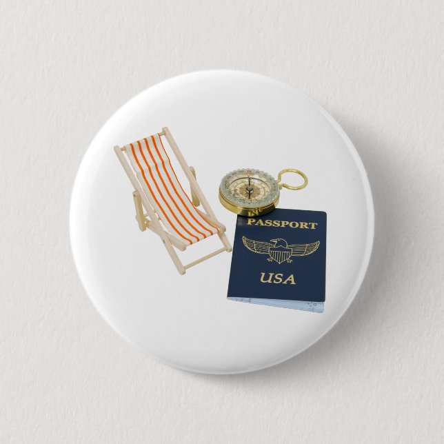 Badge Rond 5 Cm TravelVacation040309 (Devant)