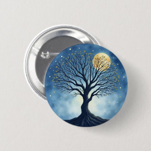 Badge Rond 5 Cm Tree of Life