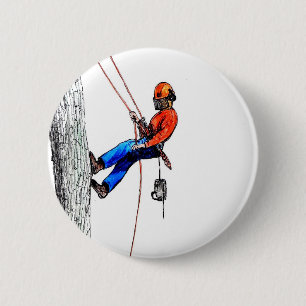 Badge Rond 5 Cm Tree Surgeon Arborist