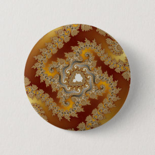Badge Rond 5 Cm Trésor - fractale