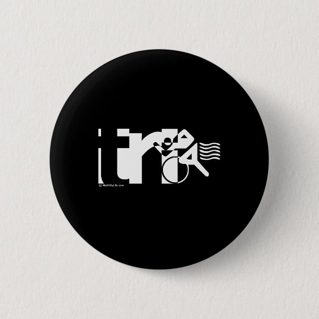Badge Rond 5 Cm Tri (Devant)
