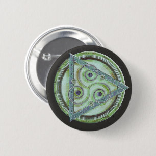 Badge Rond 5 Cm Triade mystique celtique
