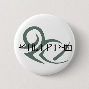 Badge Rond 5 Cm Tribal philippin