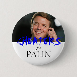 Badge Rond 5 Cm Tricheurs pour Palin