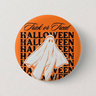 Badge Rond 5 Cm trick or treat