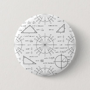 Badge Rond 5 Cm Triglycéride et triangles