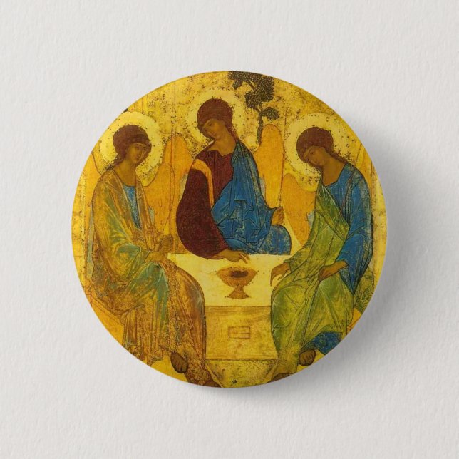 Badge Rond 5 Cm Trinité (Devant)