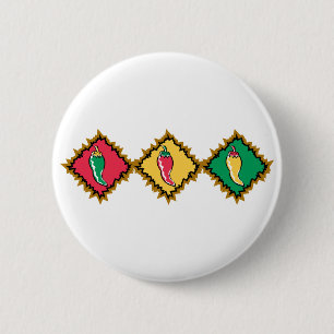 Badge Rond 5 Cm Trio de poivre