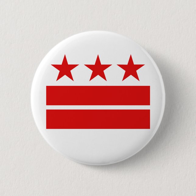 Badge Rond 5 Cm Trois étoiles 2 barres (Devant)