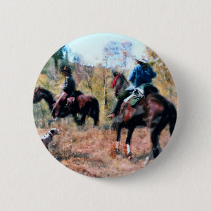 Badge Rond 5 Cm Trois sur la traînée