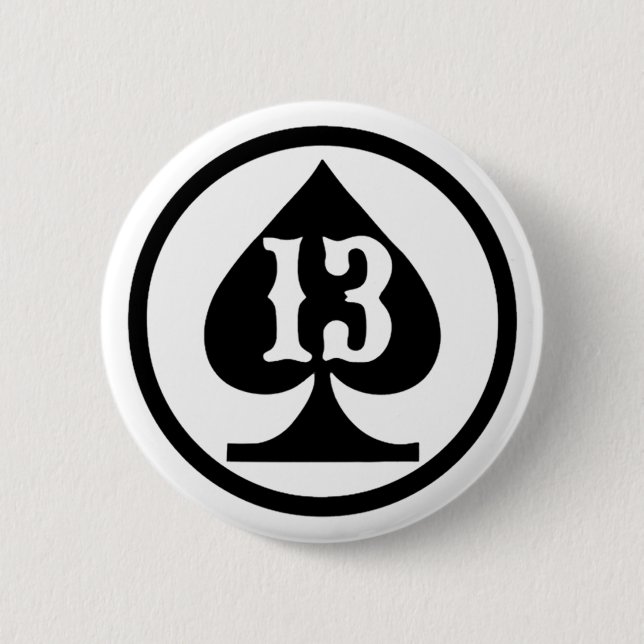 BADGE ROND 5 CM TROISIÈME ESPACE LUCKY (Devant)