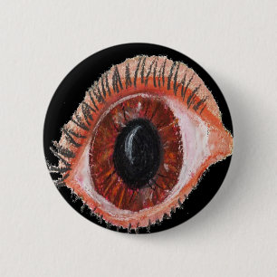 Badge Rond 5 Cm Troisième oeil
