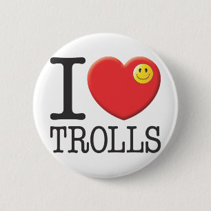 Badge Rond 5 Cm Trolls