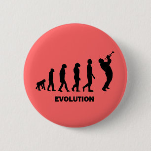 Badge Rond 5 Cm Trompette