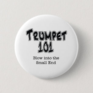 Badge Rond 5 Cm Trompette 101