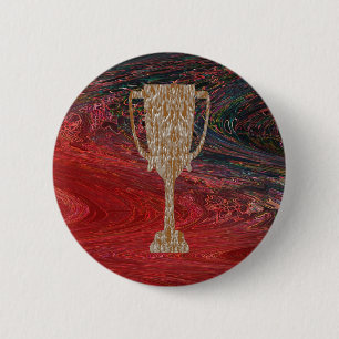 Badge Rond 5 Cm TROPHIE D'Or : Célébration de récompense