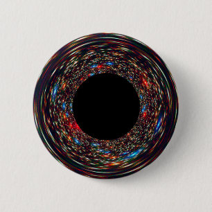 Badge Rond 5 Cm Trou noir supermassif