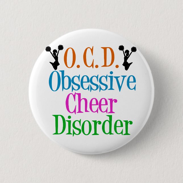 Badge Rond 5 Cm Trouble obsessionnel de la joie (Devant)