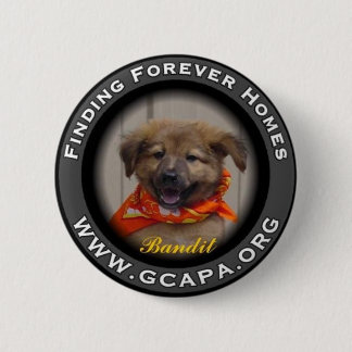 Badge Rond 5 Cm Trouver des maisons pour toujours