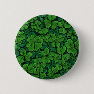 Badge Rond 5 Cm Trouvez le trèfle chanceux 2