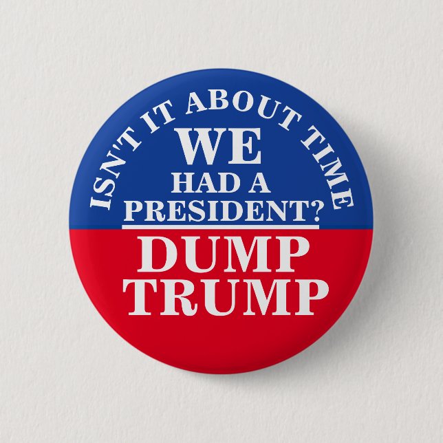 Badge Rond 5 Cm Trump (Devant)