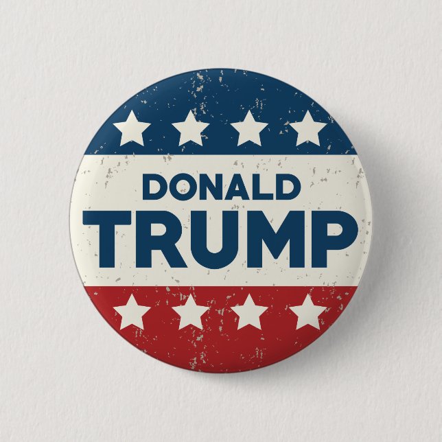 BADGE ROND 5 CM TRUMP 2016 (Devant)
