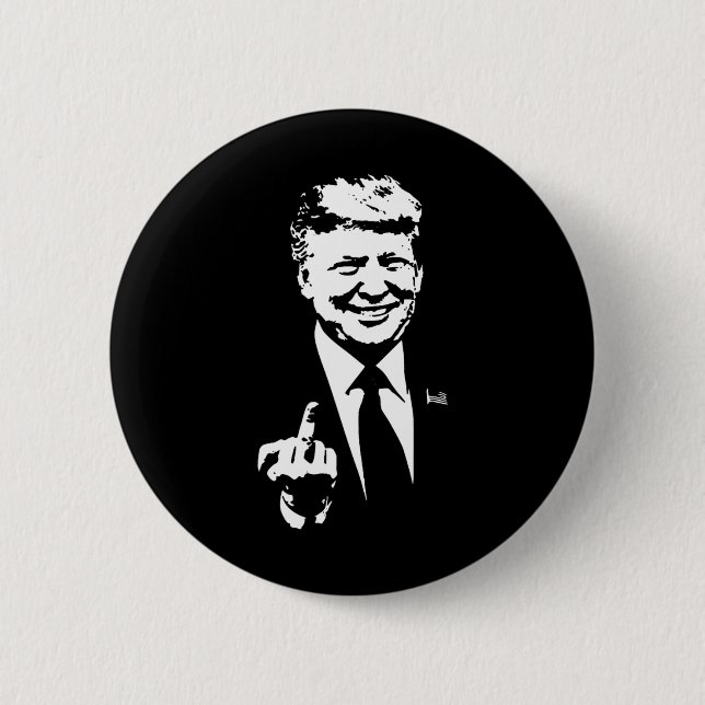 Badge Rond 5 Cm Trump 2024 - Élection américaine (Devant)