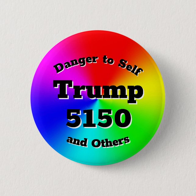 Badge Rond 5 Cm Trump 5150 (Devant)