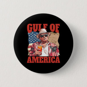 Badge Rond 5 Cm Trump Amérique du Golfe Mexique Président Trump 20