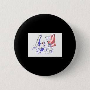 Badge Rond 5 Cm Trump Attaqué En 2024