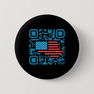 Badge Rond 5 Cm Trump Dance Troll Qr Drôle Président Trump Dance C
