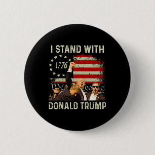 Badge Rond 5 Cm Trump et Trump amusants 2024