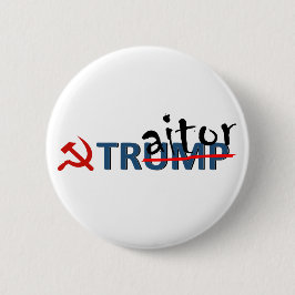 Badge Rond 5 Cm Trump le Pin de traître