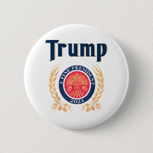 Badge Rond 5 Cm Trump : un président de choix 2024