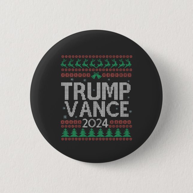 Badge Rond 5 Cm Trump Vance Take America Back Election Vote USA (Devant)
