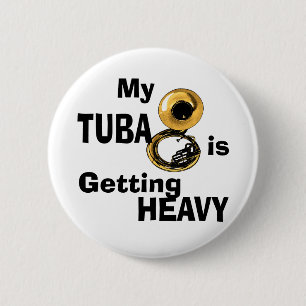 Badge Rond 5 Cm Tuba lourd