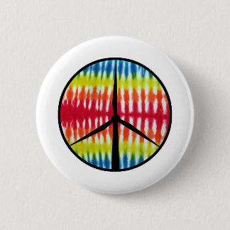 Badge Rond 5 Cm Turbine de paix