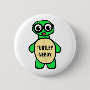 Badge Rond 5 Cm Turtley ringard