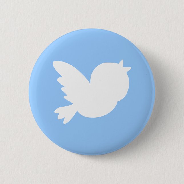 Badge Rond 5 Cm Tweets mignons (Devant)
