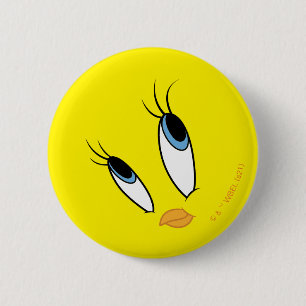 Badge Rond 5 Cm TWEETY™ Sweet Eyes