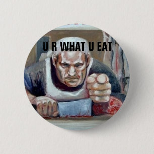 Badge Rond 5 Cm U R quel U mangent
