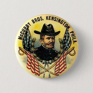 Badge Rond 5 Cm U.S. Grant - bouton
