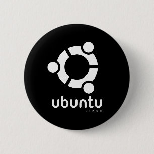 Badge Rond 5 Cm Ubuntu Linux Open Source