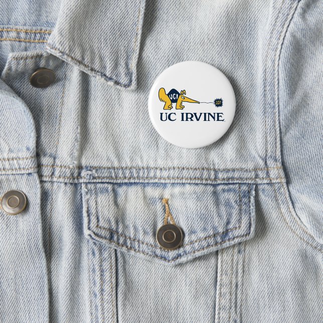 Badge Rond 5 Cm UC Irvine | UCI Anteaters Zot! (En situation)