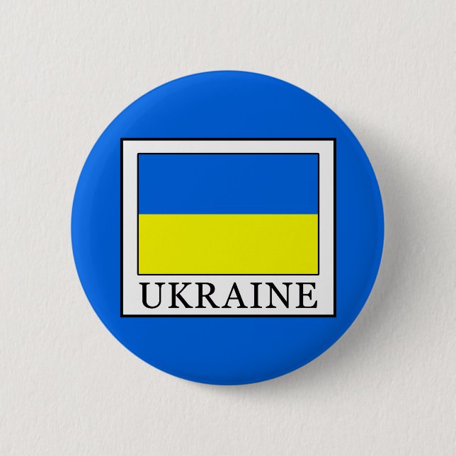 Badge Rond 5 Cm Ukraine (Devant)