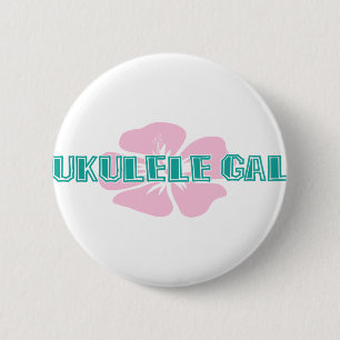 Badge Rond 5 Cm Ukulélé gallon